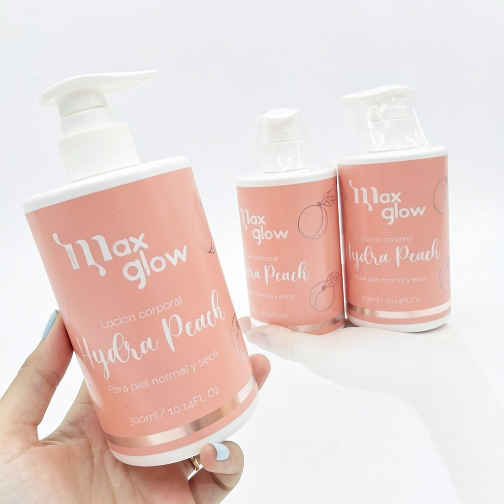 Loción Corporal Hydra Peach Maxglow