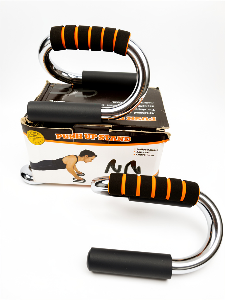 Push Up Stand negro y naranja