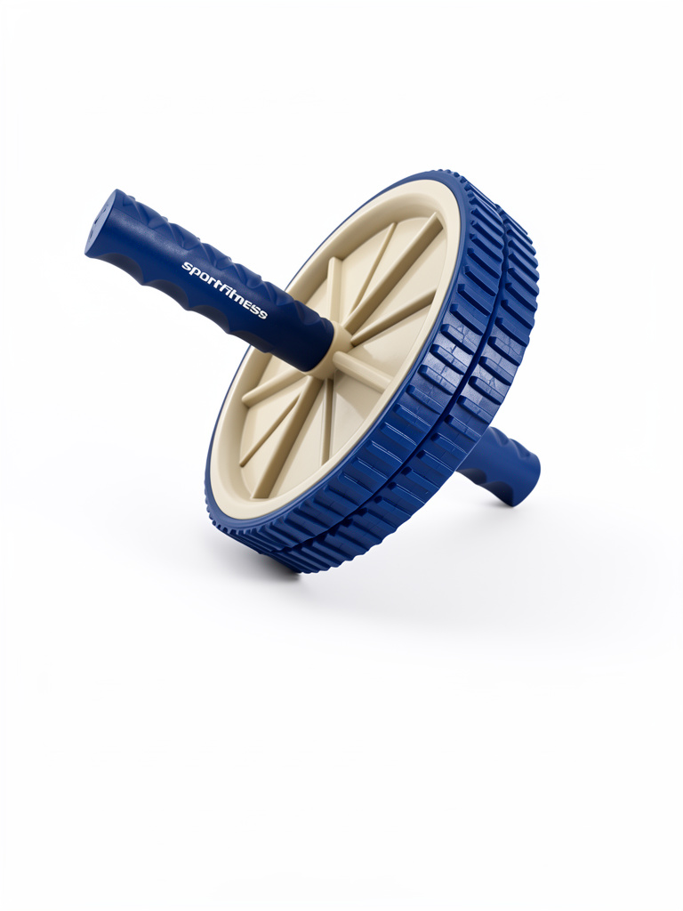 Sportfitness rueda abdominal azul