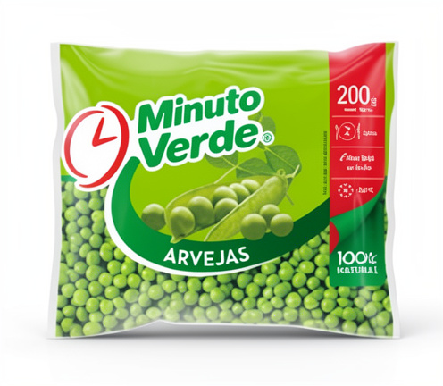 MINUTOS VERDE ARVEJAS 200GR