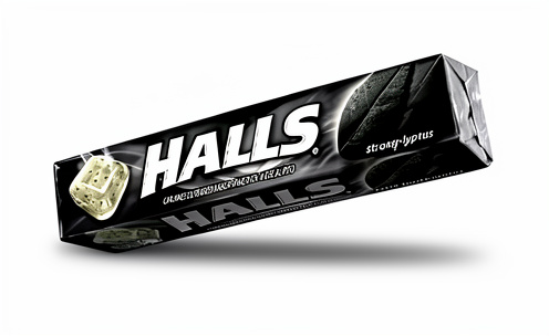 HALLS NEGRO 25GRS