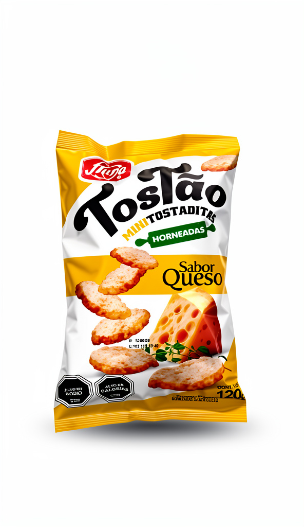 TOSTÃO SABOR A QUESO 120GRS