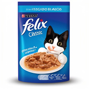 PURINA FELIX GATITOS SENSACIONES DE PESCADO 85GR