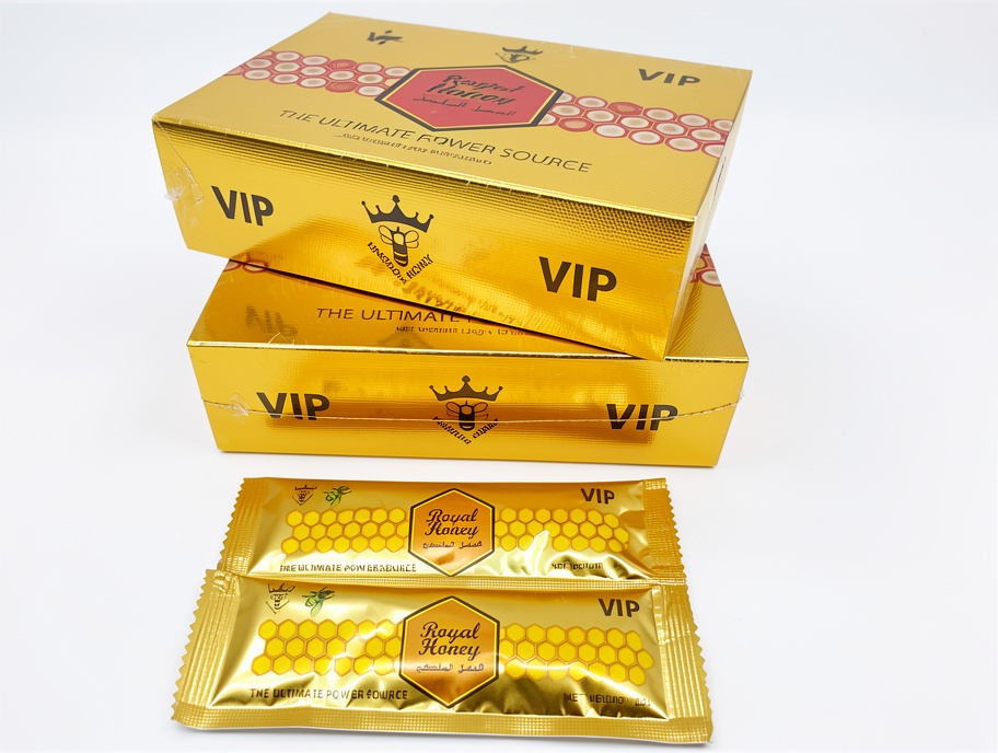 Royal Honey vip amarilla 12 sobres