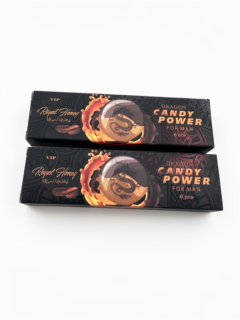 Candy power for men 6 unidades