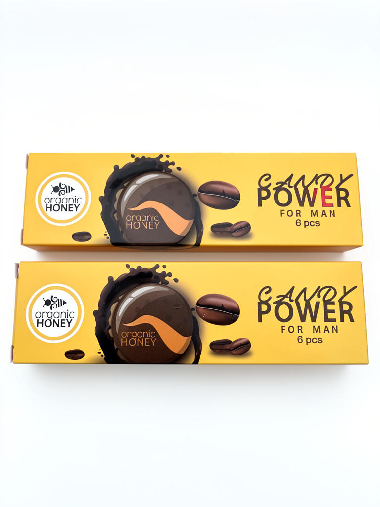 Candy Power for men 6 uni.