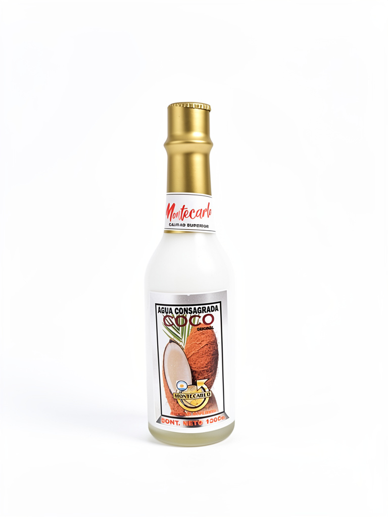 Agua consagrada de Coco