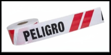 CINTA PARA EMBALAR PELIGRO