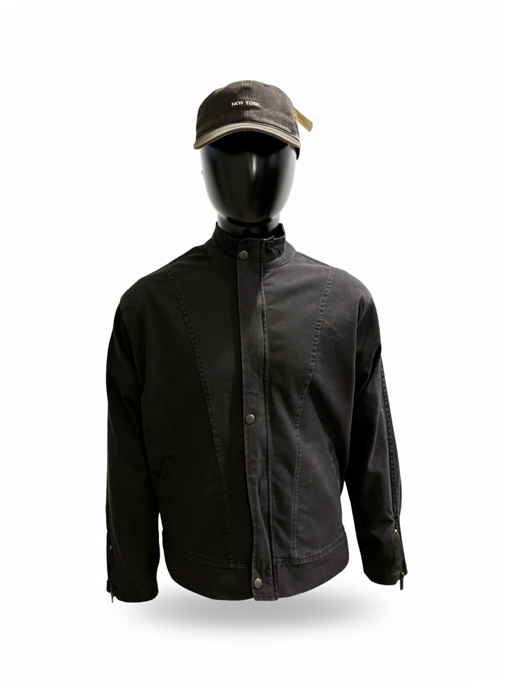 campera jean negra celan