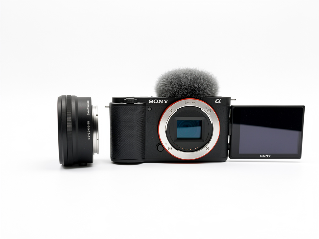 Sony zv e10 + lente 16-50