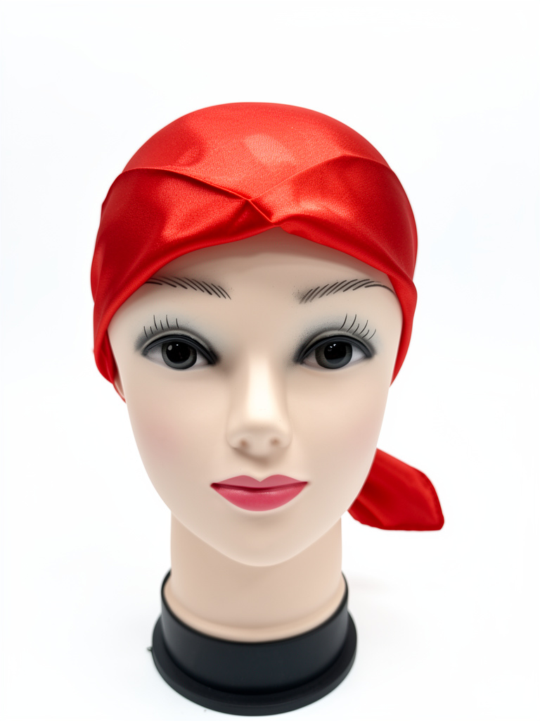 Pañuelo rojo satinado