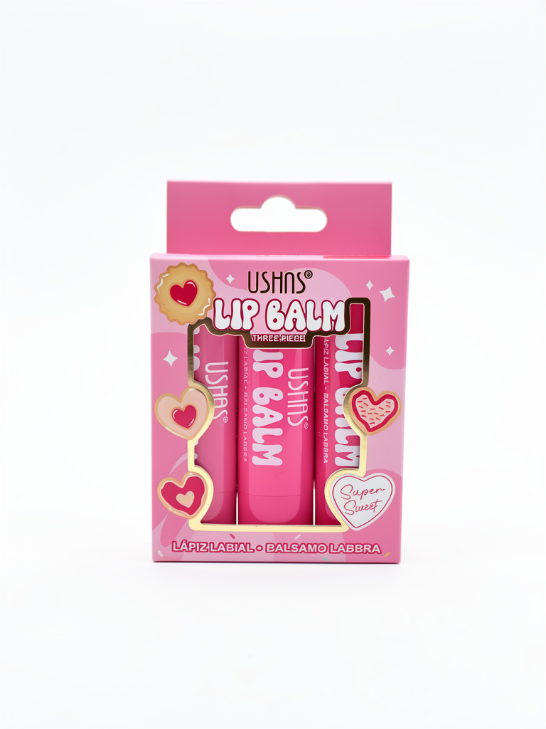 Bálsamo Labial kit con 3 Ushas