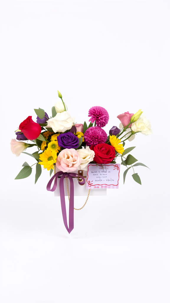 Carterita Chanel con flores premium