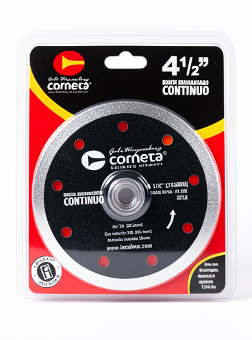 DISCO CORNETA DIAMANTADO CONTINUÓ 4-1/2
