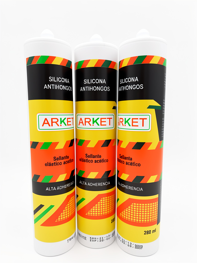 SILICONA TRANSPARENTE 280ML (ARKET)