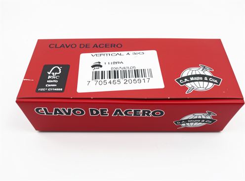 CLAVO DE ACERO ESTRIA VERTICAL 3" (MEJIA)