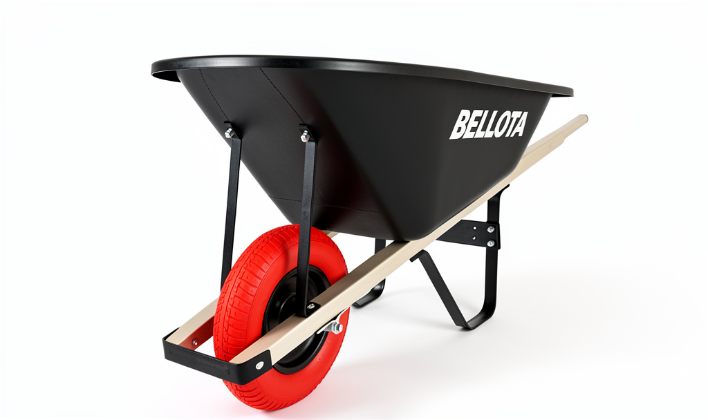 CARRETA PLASTICA NEGRA (BELLOTA)