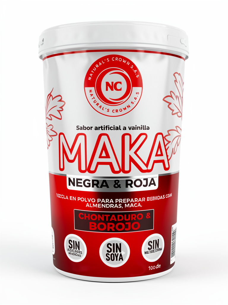 MACA NEGRA Y ROJA 1000G