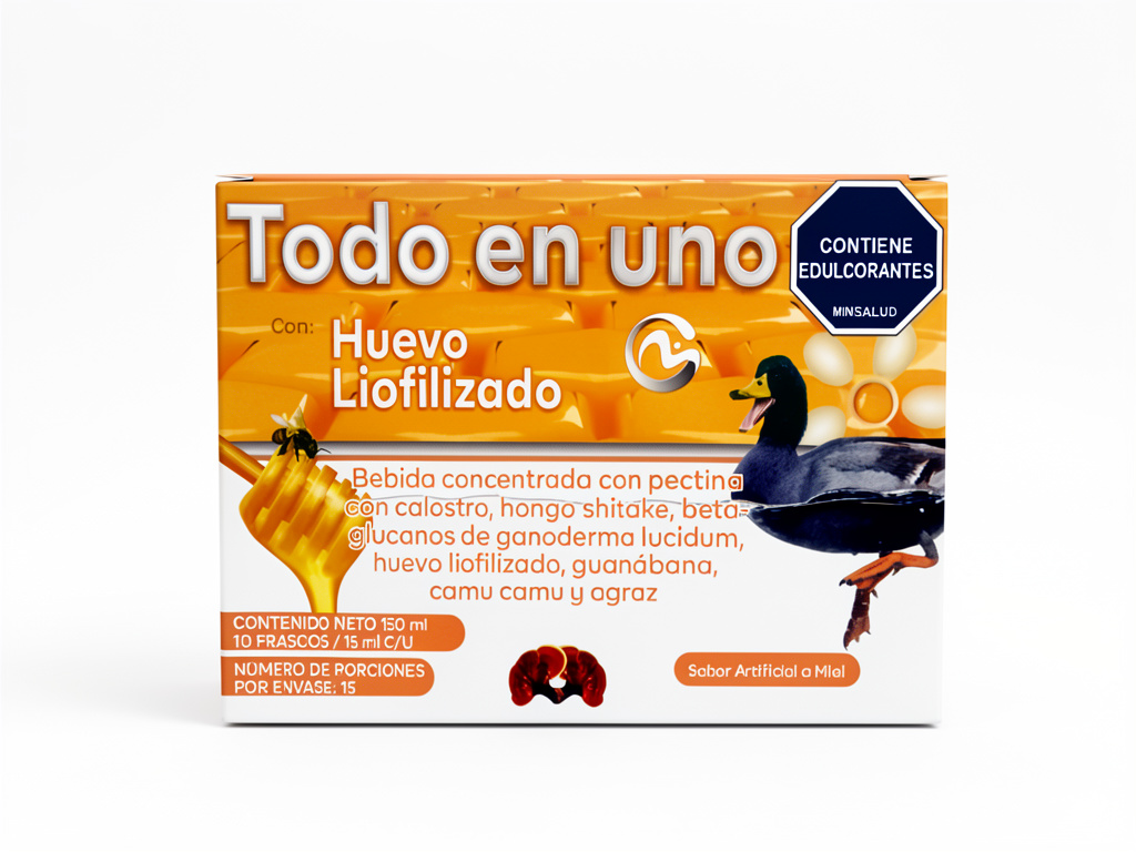 TODO EN UNO HIEVO LIOFILIZADO