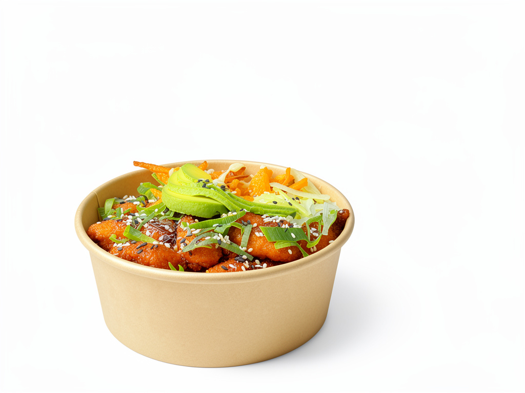 Ake Bowl de Pollo a la naranja