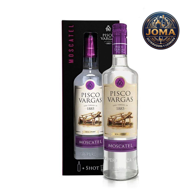 Pisco Vargas Moscatel 750ml