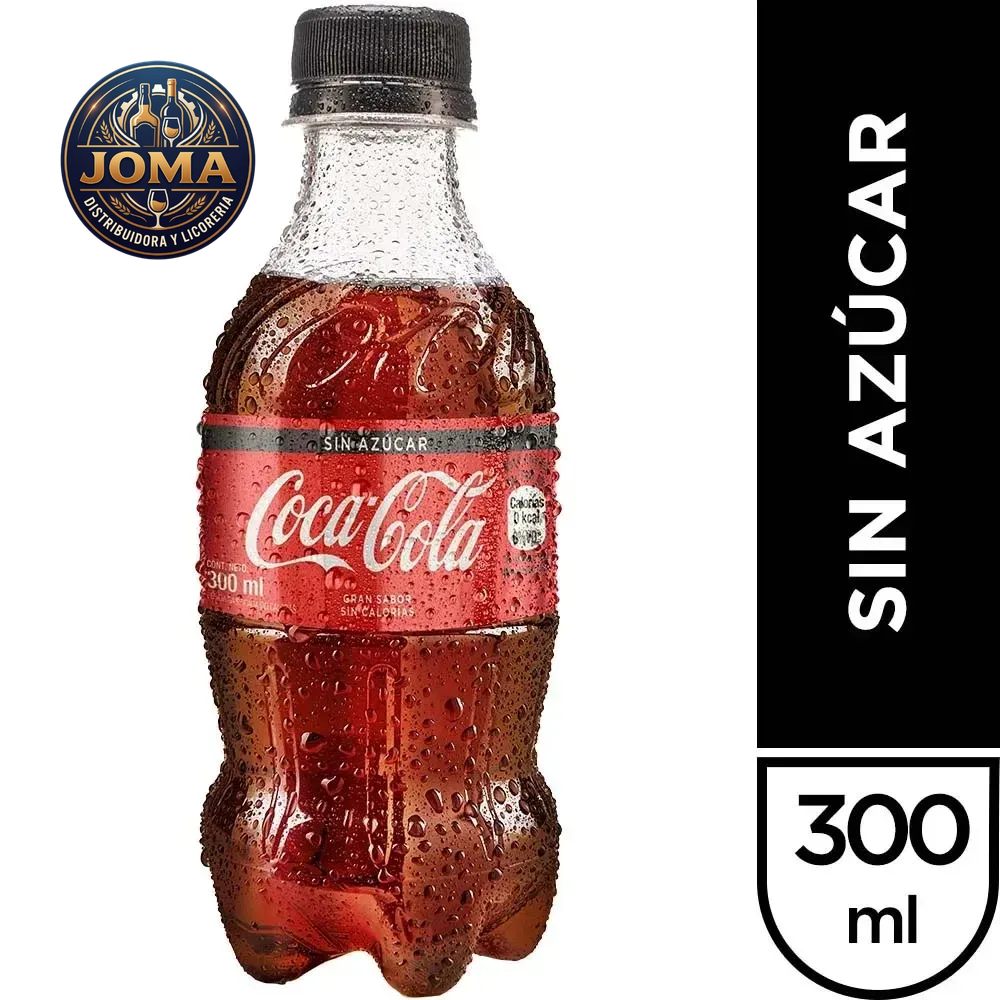 Coca Cola SIN AZUCAR 300ml