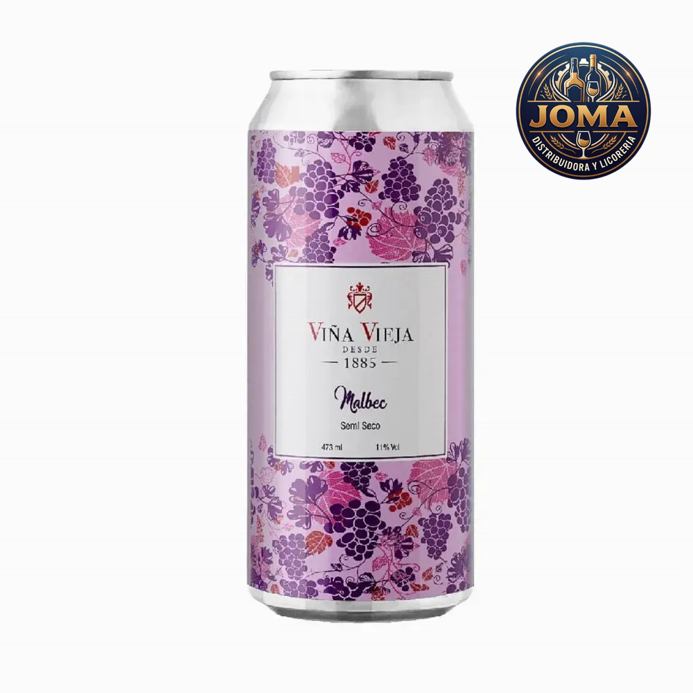 Viña Vieja MALBEC Semiseco 473ml Lata