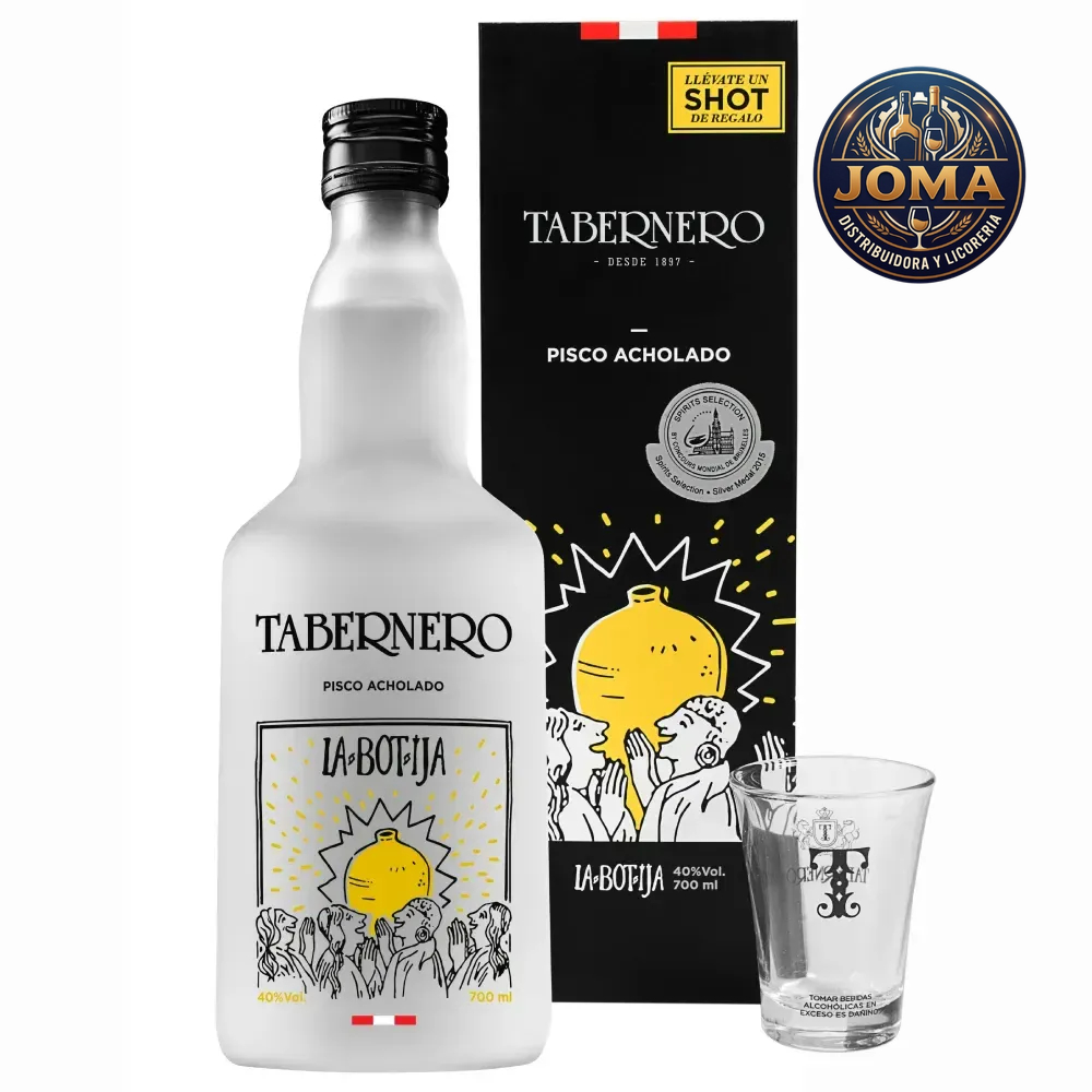 Tabernero ACHOLADO LA BOTIJA 700ml + Shot