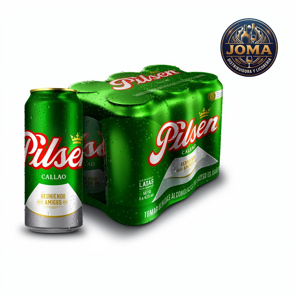Pilsen callao 473ml 6x1