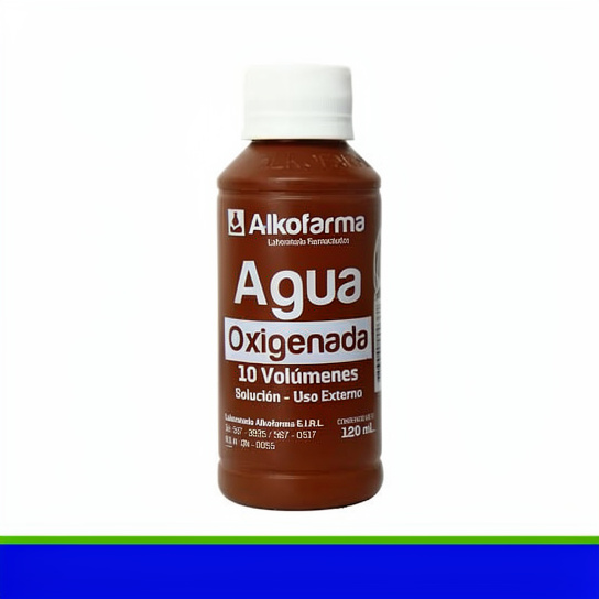 AGUA OXIGENADA X 120ML ALKOFARMA