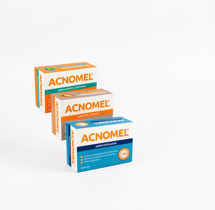 ACNOMEL JABON  SURTIDO X 100G