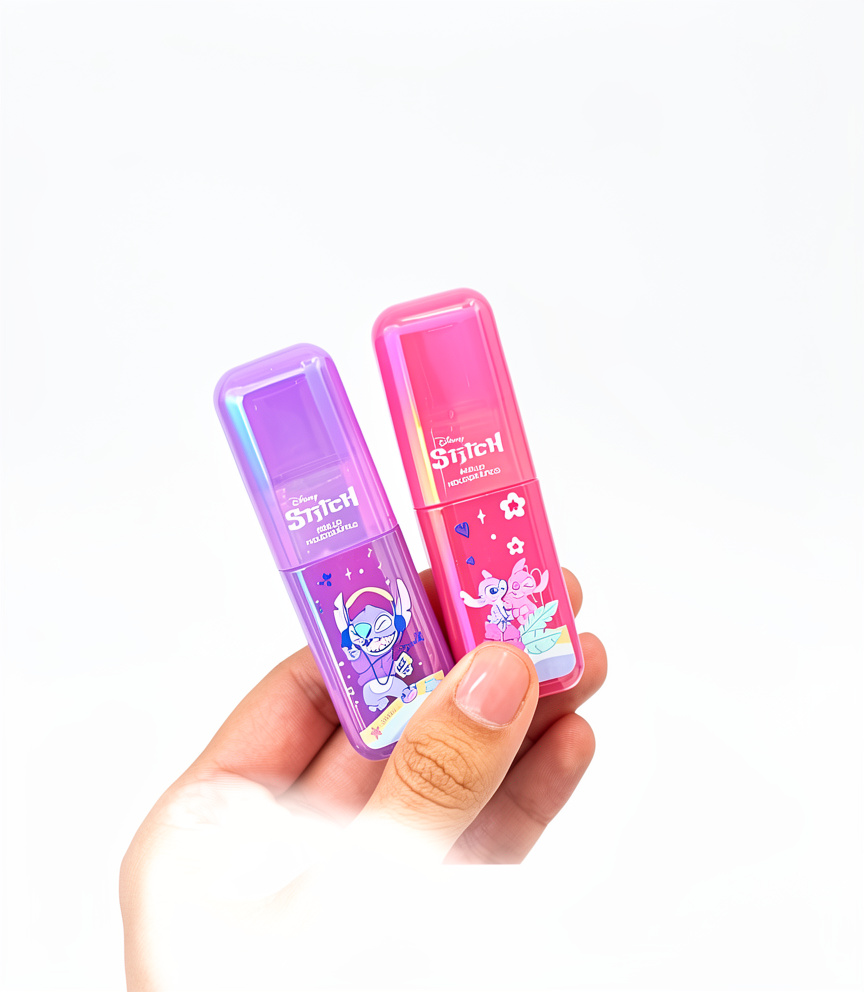 Brillo Holografico Stitch Blue and Pink
