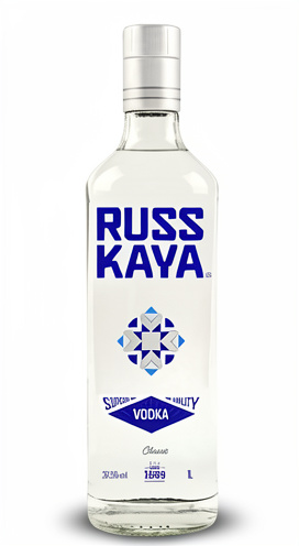 Vodka russkaya 1l
