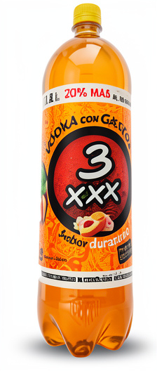 Vodka 3xxx durazno 1.8l