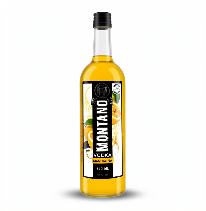 Vodka montano mandarina 750 ml