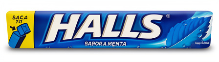 Halls barra menta