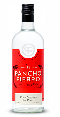 Pisco pancho fierro acholado 750ml