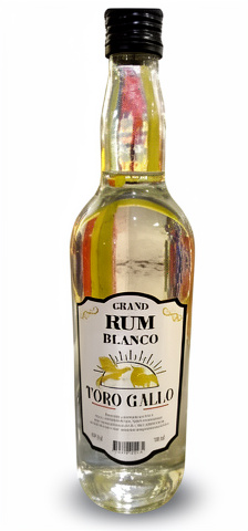 Ron toro gallo blanco 750ml