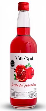 Jarabe de granadina valle real 750ml