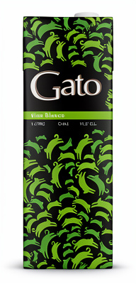 Gato vino blanco 1l