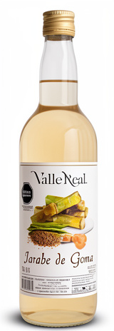 Jarabe de goma valle real 750ml