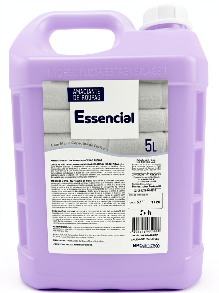 Amaciante Essencial lilás - 5L