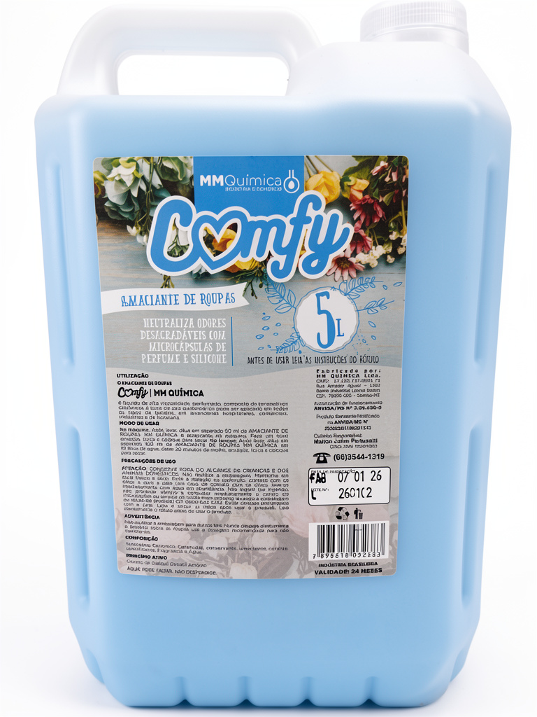 Amaciante Comfy azul - 5L