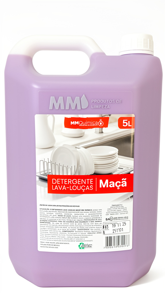 Lava Louças Maçã - 5L