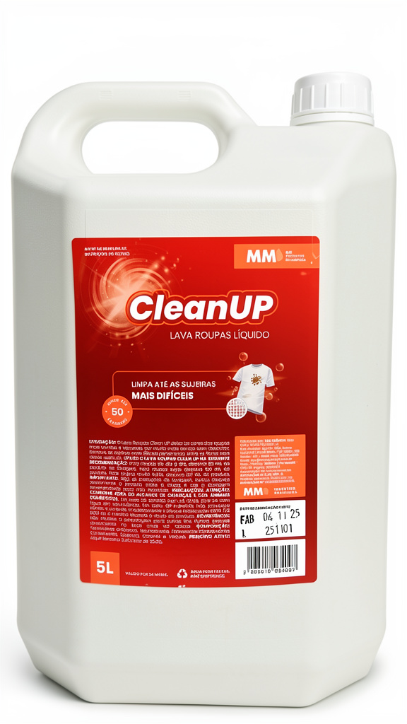 Lava roupas CleanUP líquido - 5L