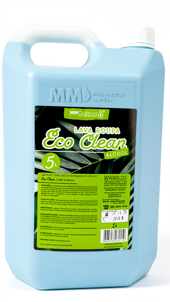 Lava Roupas Eco Clean álcool - 5L