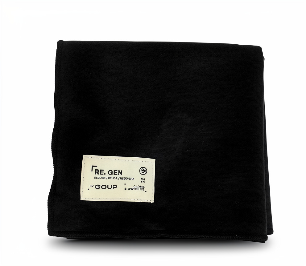 Toalla de microfibra GOUP negra