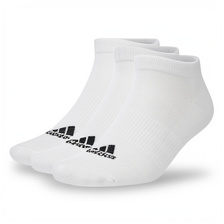 3 pares de medias ADIDAS blancas cortas