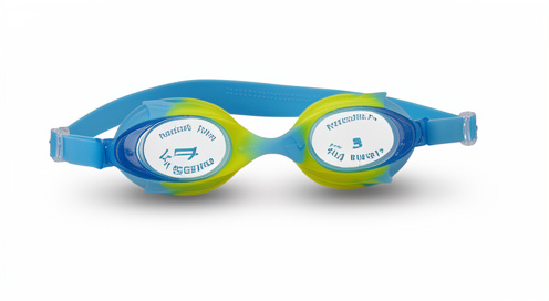 Lentes natación azul claro verde REGENT