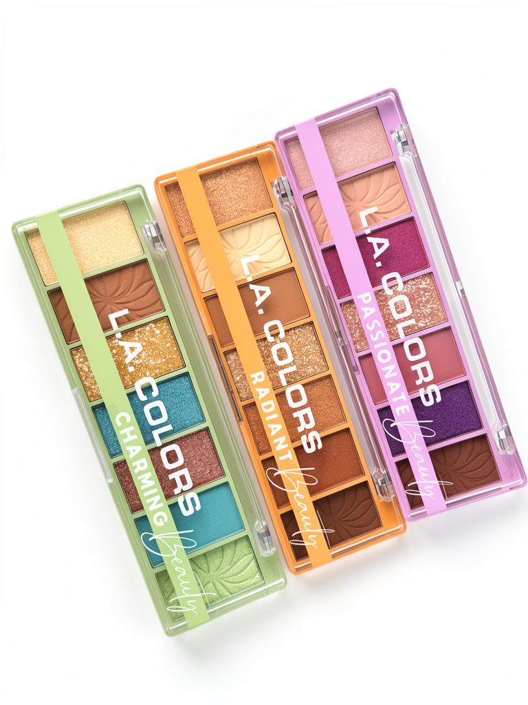 LA Colors paleta sombras